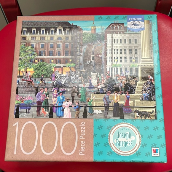 M B Puzzles 1000 Pierce Puzzle Art by Joseph Burgess - Picture 1 of 2